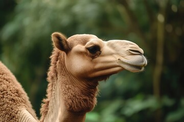 Vibrant Picture of Dromedary it is the Tallest of the Three Species of Camel