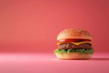 premium quality image of serving a burger background
