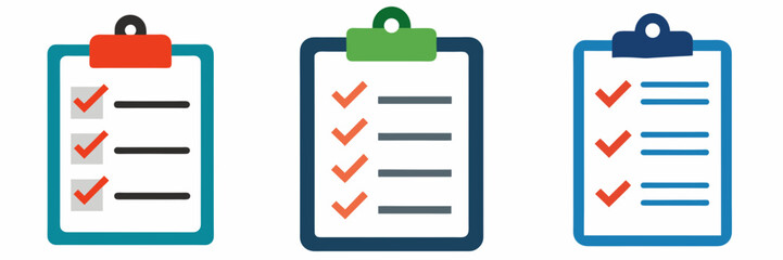 checklist clipart icon design