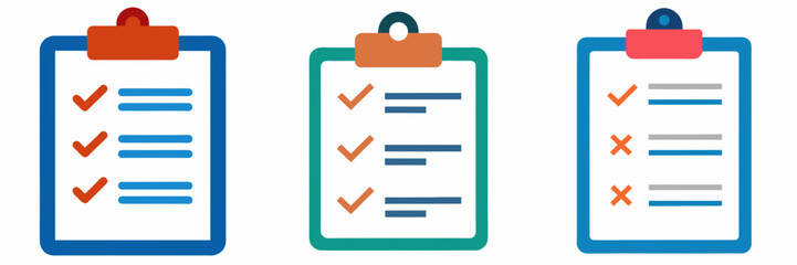 checklist clipart icon design
