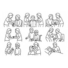 介護イラストセット１