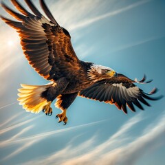 Obraz premium eagle in flight