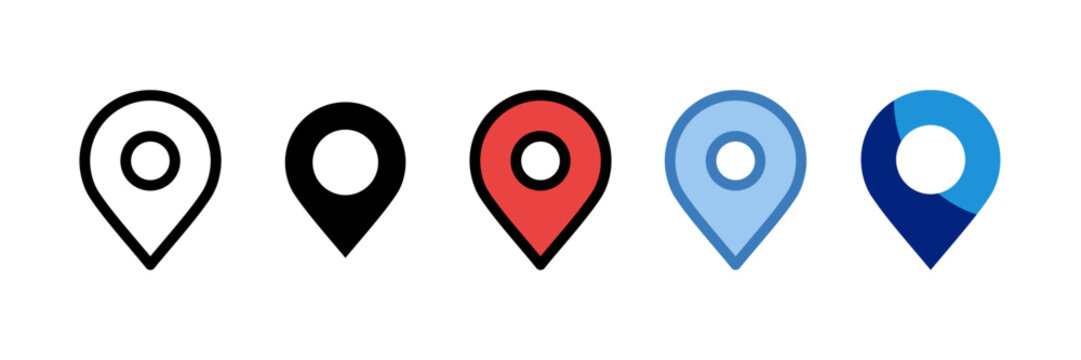 Pin Icon Element For Design