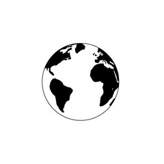 earth globe vector PNG and JPEG with transparent background