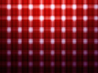 Red and white plaid pattern with a subtle gradient