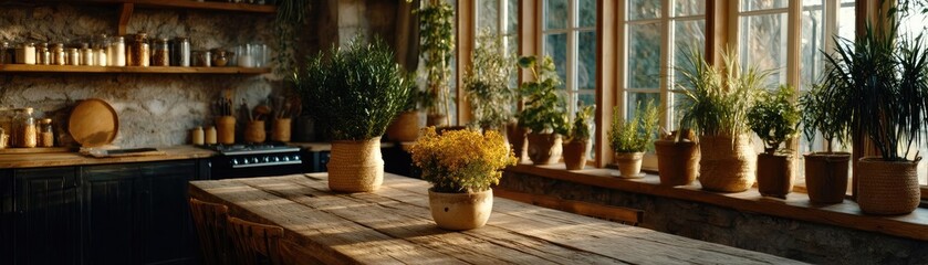 Profitable niche for recurring revenue and steady returns concept. A cozy interior filled with various potted plants and sunlight.