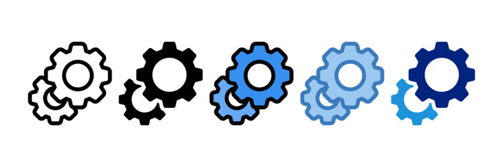 Configuration Icon Element For Design