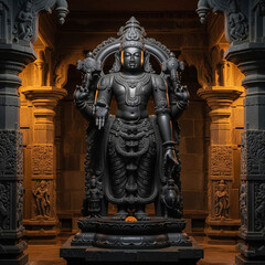 indian lord balaji statue