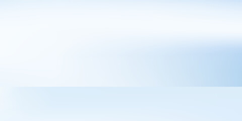 Abstract blue studio room. Limbo light background. Abstract 3d backdrop for product presentation simple modern