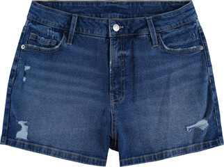 blue jeans isolated on white