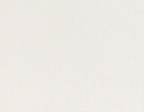 Fine-grain recycled paper texture with subtle fibers and imperfections in off-white tone. Generated image.