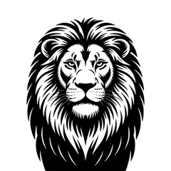 Obraz premium lion head vector ,lion vector illustration ,head of lion