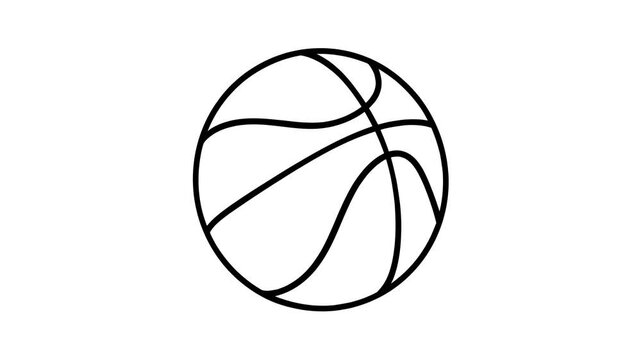 Basketball Bouncing Animation