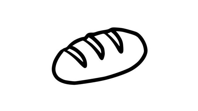 Loaf of Bread Rising Animation