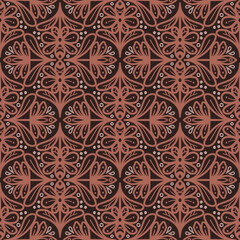 250635 line floral scribble repeat pattern background, seamless floral scribble pattern background, motifs floral hand drawn, scribble style, ogee pattern, design for seamless floral pattern,