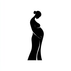 Pregnant woman silhouette (1)