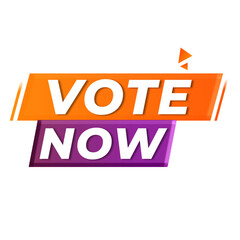 Vote now png civic alert layout Election promo design
