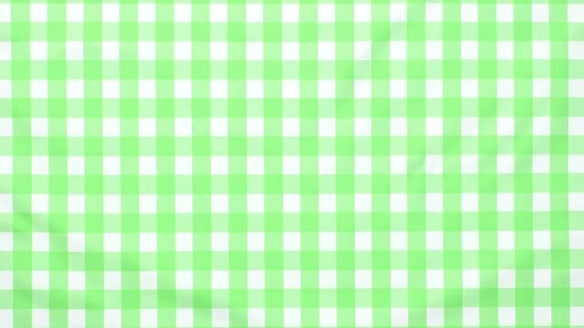 Springtime Green Gingham Pattern Texture Background Ideal for Design Projects and Presentations offering a fresh and vibrant aesthetic
