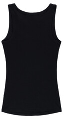 black t shirt isolated