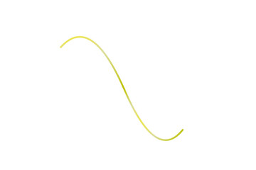 グリーンウェーブライン　グラフィック素材 