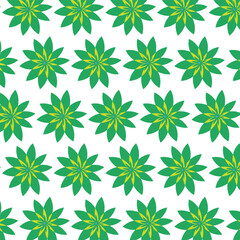 Minimalist Fresh Nature Inspired Floral Pattern