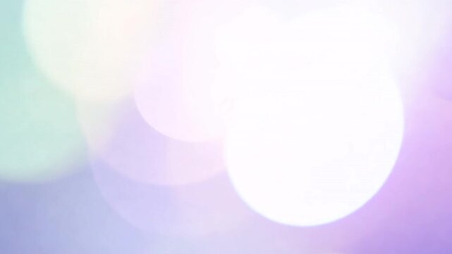 Soft and Dreamy Blurred Background with Bokeh Effect in Pastel Hues for Creative Projects 4k video footage