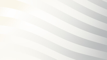 Obraz premium White and gray abstract background with curved stripes. Suitable for modern design projects, web backgrounds, and elegant artistic compositions.