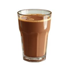 [Transparent Background PNG]A Glass of Delicious Chocolate Drink
