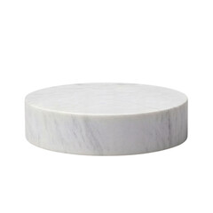A concrete block on transparent background