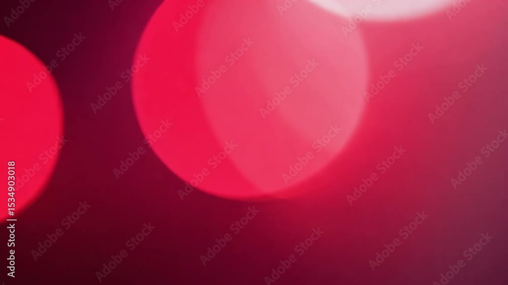 Poster abstract red circular shapes on a dark background creating dynamic visual effects and modern aesthet
