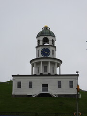 Old Town Clock of Halifax on a Cloudy Day