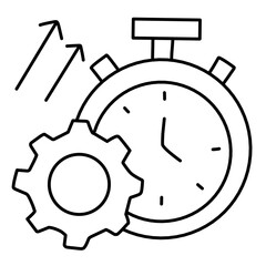 Operation management line vector