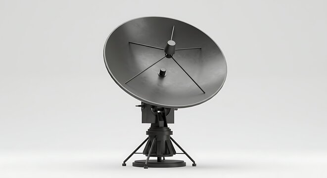 Deep Space Listening: 3D Rendered Satellite Dish