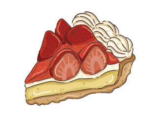 strawberry cake
