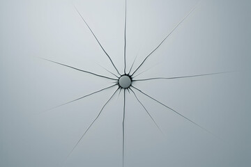 Shattered Glass A Study in Radial Fracture Patterns