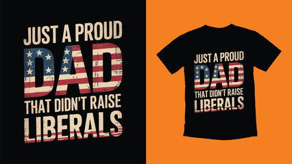 T-shirt design concept vector illustration with a vintage word typography for Father's Day concept, vintage t shirt design