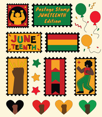 Juneteenth Postage Stamp Collection
