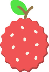 Lychee Flat Icon
