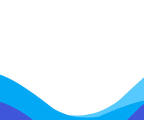 abstract blue wave background