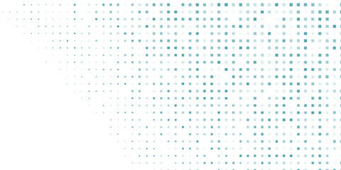 Abstract Transparent Vector Gradient Blue Color Halftone Background Staggered Dots Pattern Modern Art