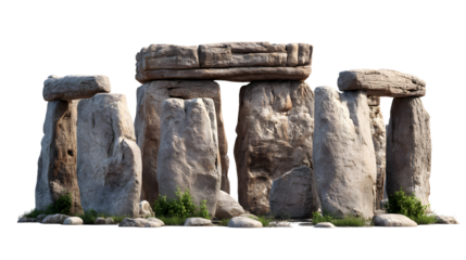 Iconic Stonehenge Monument with Ancient Megalithic Stones