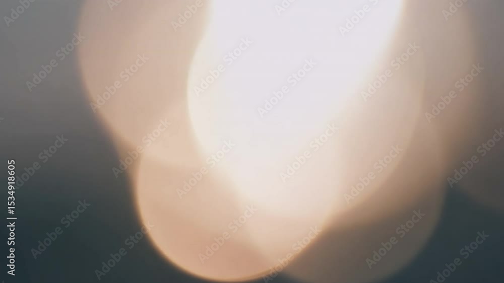 Poster soft blurred background with warm light bokeh effect for artistic and creative projects 4k video foo