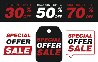Super Sale, sale Banner Design. Sale banner template background, special offer. Mega Sale banner, special offer and sale. Shop now or this weekend only. Up to 30 or 50 or 70 off. Discount, mega sale