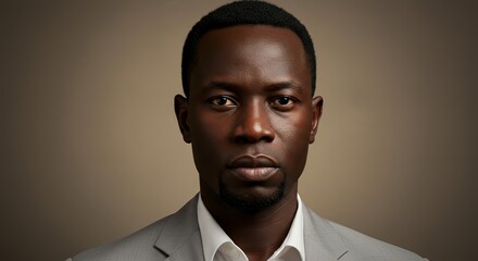 Portrait of a Confident African American Man