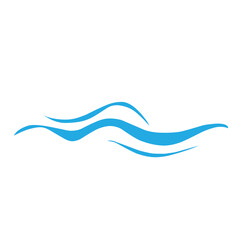 water waves vector illustration