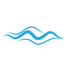 water waves vector illustration