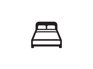 Bed logo. Bed Vector