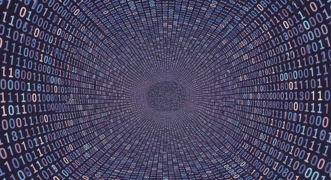 Binary code background