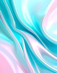 Naklejka premium A vibrant blue and soft pink background, featuring gentle pastel hues that blend harmoniously, creating a serene and uplifting atmosphere.