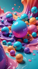 abstract fractal background